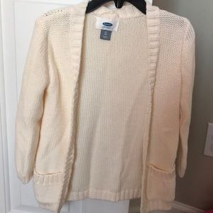 Girls Old Navy Cardigan. Size 4t.